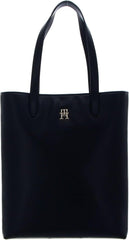 Tommy Hilfiger Th Casual Slim Tote Ns Tote Bag Genti Femei Naty Shop Negru (negru)