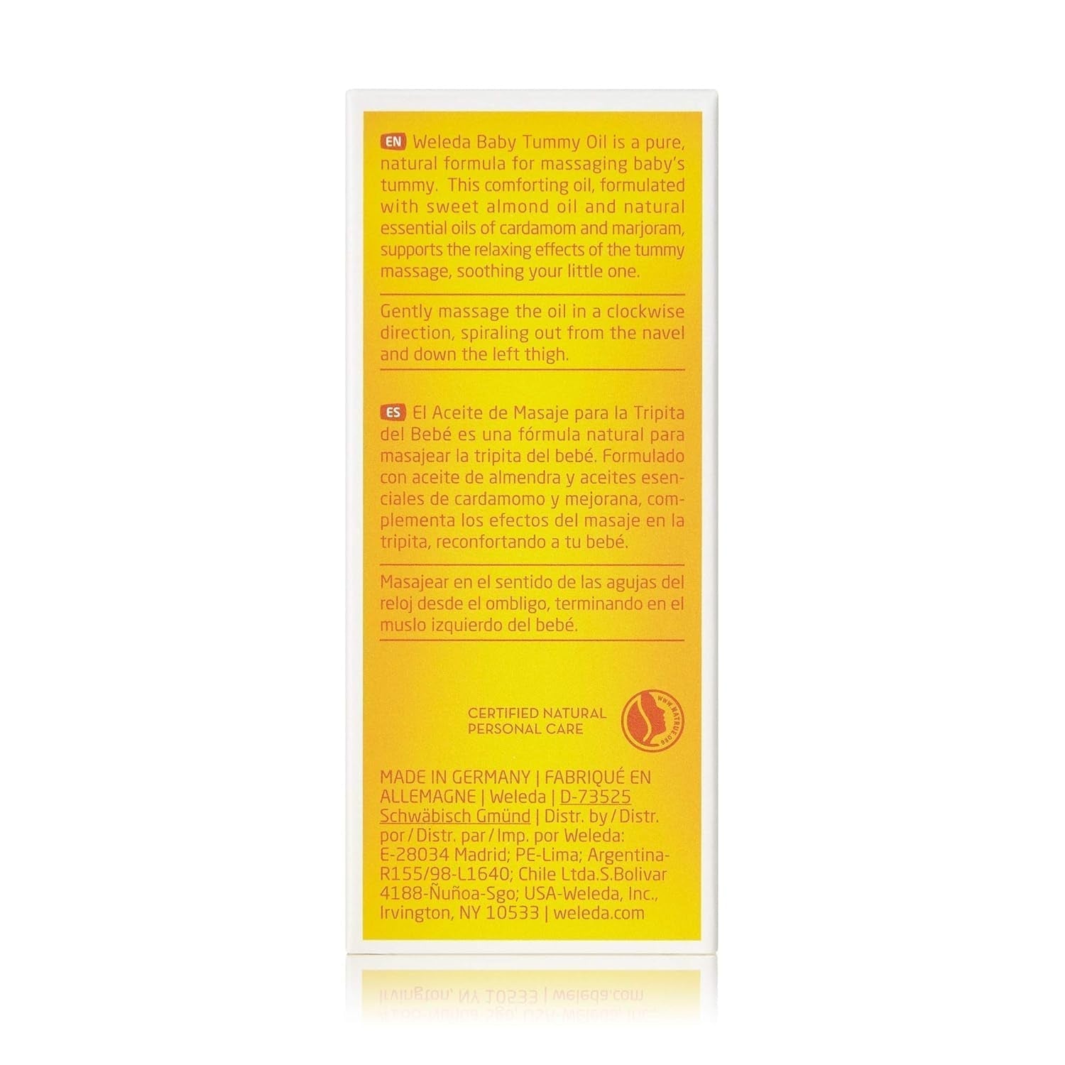 Weleda Baby Tummy Oil, 50 ml Copii - Baie si Skincare Naty Shop